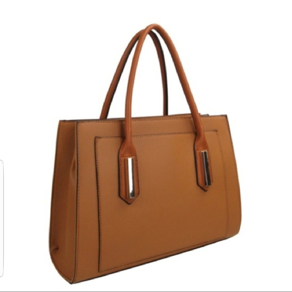❤ Leather Satchel Tote Purse